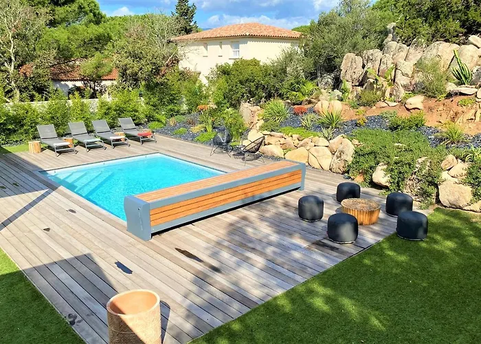Villa Coconing A 7Min Des Plages - Piscine Chauffee - Clim - Bbq - Parking Privatif - Fibre