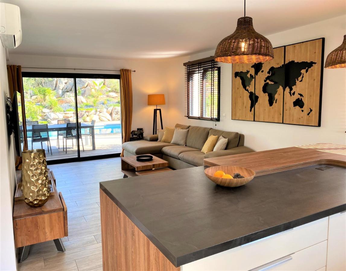 Coconing A 7min Des Plages - Piscine Chauffee - Clim - Bbq - Parking Privatif - Fibre Villa Porto-Vecchio (Corsica)